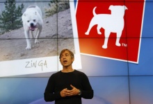 Zynga CEO Mark Pincus speaks at the Zynga Unleashed event in San Francisco