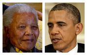 Barack Obama, Nelson Mandela