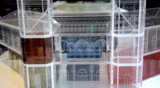 Smithsonian National Museum of African American History and Culture to be completed 2015. Washington, DC.