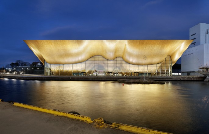 The Kildren Performing Arts Centre in Kristiansand, Norway.
